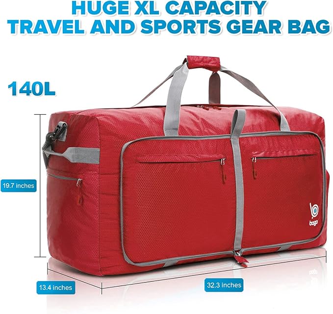 Bago Big XXL Foldable Duffel Bags - Image 6