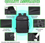Travel Backpack for Men & Women - 40L Expandable Carry-On Backpack - Image 3