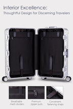 28 Inch All Aluminum Checked in Luggage - Image 6
