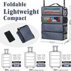 Hanging Travel Organizer, Carry-On Luggage Suitcase Organizer, Portable Travel - Image 2