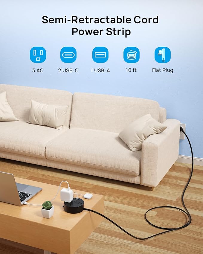 TROND Power Strip Flat Plug - Image 2