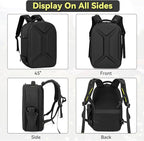 TORIBIO Camera Backpack, Hardshell DSLR Photography Camera Bag, Waterproof Hard - Image 8