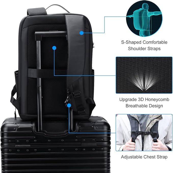 FENRUIEN 17 Inch Laptop Backpack - Image 7