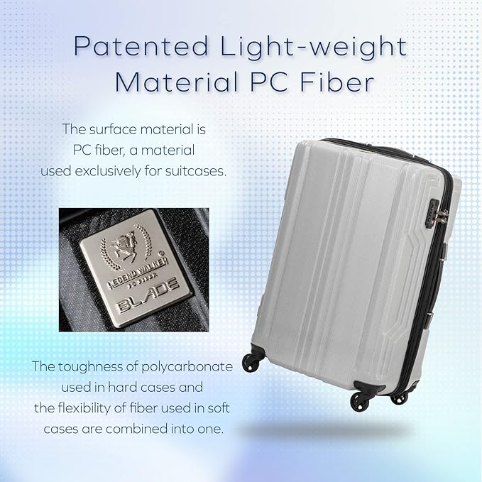 LEGEND WALKER BLADE-Ultralight PC Fiber Luggage, 5604-48-WHCB - Image 3