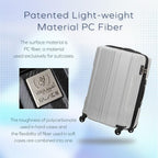 LEGEND WALKER BLADE-Ultralight PC Fiber Luggage 26-inch, 5604-59-WHCB - Image 3