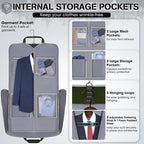 RAINSMORE Garment Bags for Travel Carry On Garment Bag for Hanging Clothes - Image 2