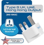 Ceptics UK, Hong Kong, UAE Travel Plug Adapter - Image 4
