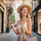 ZOPPEN Passport Holder for Travel, Passport Wallet Case, Rfid Travel Wallet - Image 5