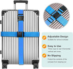 Luggage Straps for Suitcases TSA Approved, Travel Belt Suitcase Belt, Suitcase - Image 2