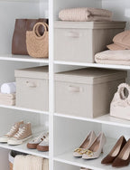 StorageWorks Storage Bins with Lids, Decorative Storage Boxes with Lid and - Image 5