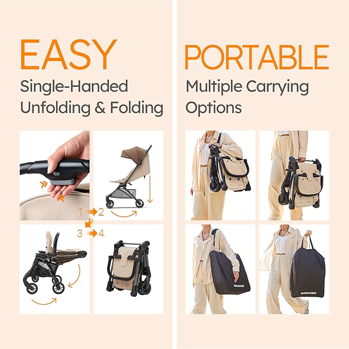 MAMAZING Ultra Air X Travel Stroller - Image 6