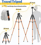 JOILCAN Tripod for Camera, Phone Tripods for Video Recording Photo Vlog - Image 5