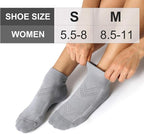 CS CELERSPORT 6 Pairs Women's Running Ankle Socks Athletic Sport Socks Cushioned - Image 2