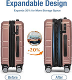 KYME Carry On Luggage 22x14x9 Airline Approved - Image 2