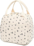 Bluboon Lunch Bag for Women Men Cute Corduroy Lunch Tote Bags Reusable by BLUBOON