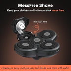 Groomie BaldiePro Cordless Bald Head Shavers for Men, Blade Refill - Waterproof Electric Head Shavers Replacement Head - Men's Rotary Head Razor for Bald Men for Smooth Shave