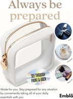 Clear Makeup Bag Zipper Pouch, Transparent Cosmetic Case Organizer, TSA - Image 4
