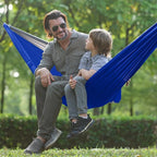Camping Hammock with Net, Portable Lightweight Double Hammocks with Tree Straps - Image 6