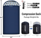 0 Degree Sleeping Bag 100% Cotton Flannel XXL - Image 2