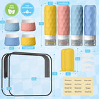 16Pack Travel Bottles for Toiletries, TSA Approved Travel Size Toiletries - Image 2
