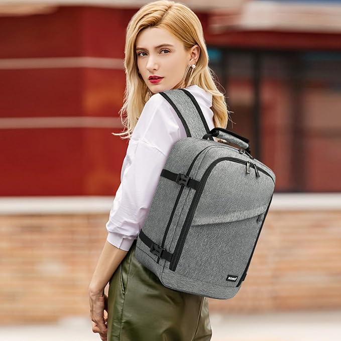 Kono Carry on Backpack, Waterproof Lightweight Daypack - Image 7