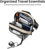 tomtoc Aviator-T37 Travel Crossbody RFID Blocking Bag, Holds 4-6 Passports - Image 3