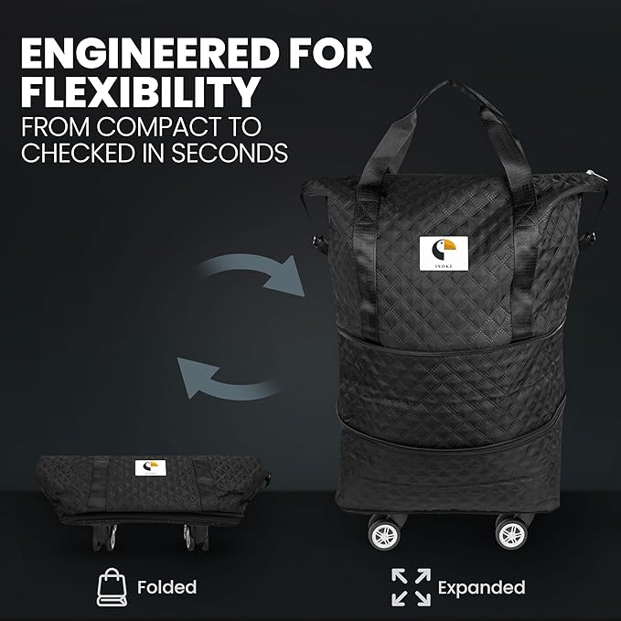 ISOKE Foldable Travel Duffel Bag - Image 2