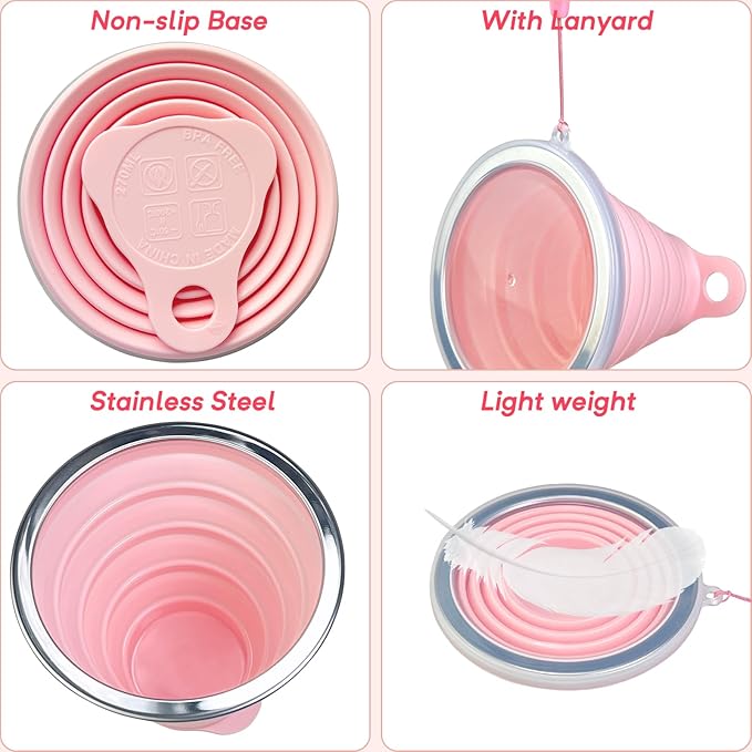 Guyuyii 2 Pcs Collapsible Cup - Image 3