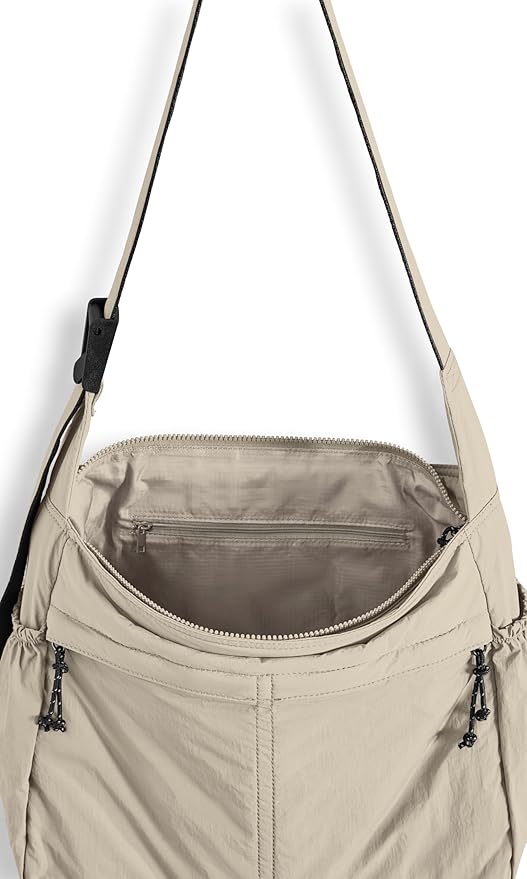 ODODOS 20L Crossbody Tote Bag Large Capacity Lightweight Hobo Shoulder Sling - Image 4