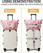 Luggage Straps for Suitcases, Adjustable Travel Belt, Durable Wide Luggage Strap - Image 3