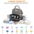 Diaper Bag, Backpack with Changing Station, Waterproof Baby Bag - Image 2