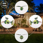 Hummingbird Solar Outdoor Hanging Lantern Creative Small Sculpture Lights - Image 5