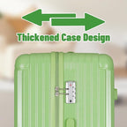 Carry-on 20 Inch and 28 Inch Square Thickened ABS+PC Hard Shell luggage - Image 4