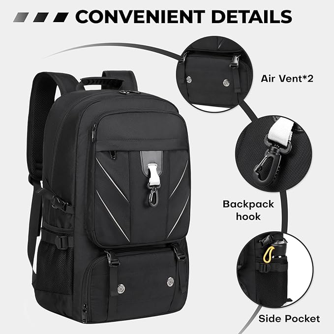 17.3 Inch Travel Laptop Backpack - Image 4