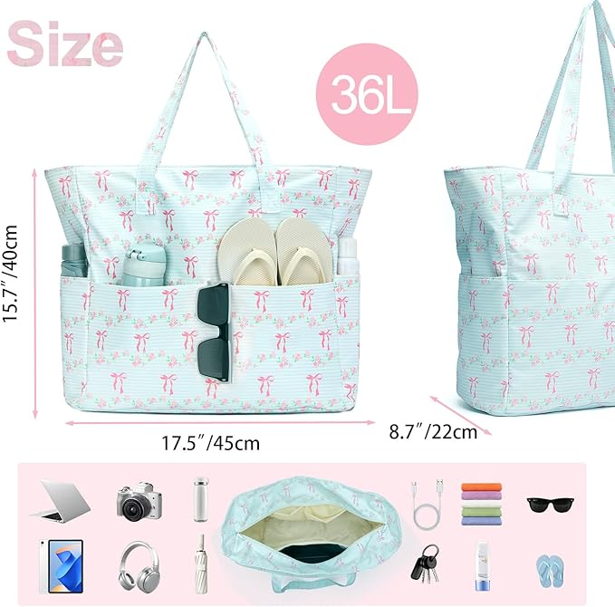 Waterproof Beach Tote Pool Bags - Image 3