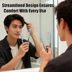 2PCS Texture Comb, 2025 Upgrade Volumizing Wide Tooth Hair Styling Comb, Men's Fluffy Texture Hair Styling Appliances