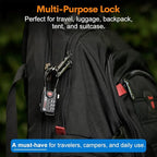 TSA Approved Cable Luggage Locks, Re-settable Combination - Image 7
