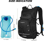 LARIPOP Hydration Backpack, 18L Hiking Backpack - Image 2