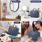 Hanging Toiletry Bag for Women Travel, 2 Sizes Large & Small Waterproof - Image 7