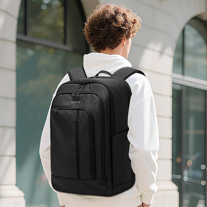 BANGE 28L Lightweight Backpack, 15.6-inch Laptop Travel Backpacks, Unisex - Image 8