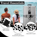 Cow Print Luggage Straps for Suitcases TSA Approved, Luggage Identifiers for - Image 3