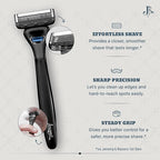Jeremy's Razors for Men: Precision 5 Blade Razor - Image 4