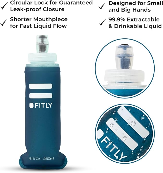 Soft Flask - Shrink As You Drink Soft Water Bottle - Image 2