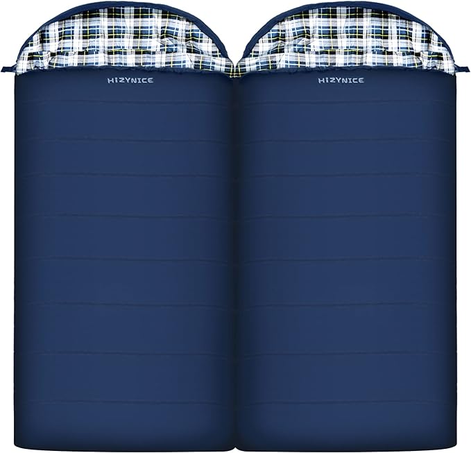 0 Degree Sleeping Bag 100% Cotton Flannel XXL - Image 5