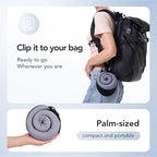 Travel Pillow, 100% Pure Memory Foam Travel Neck Pillow Airplane Neck Support - Image 5