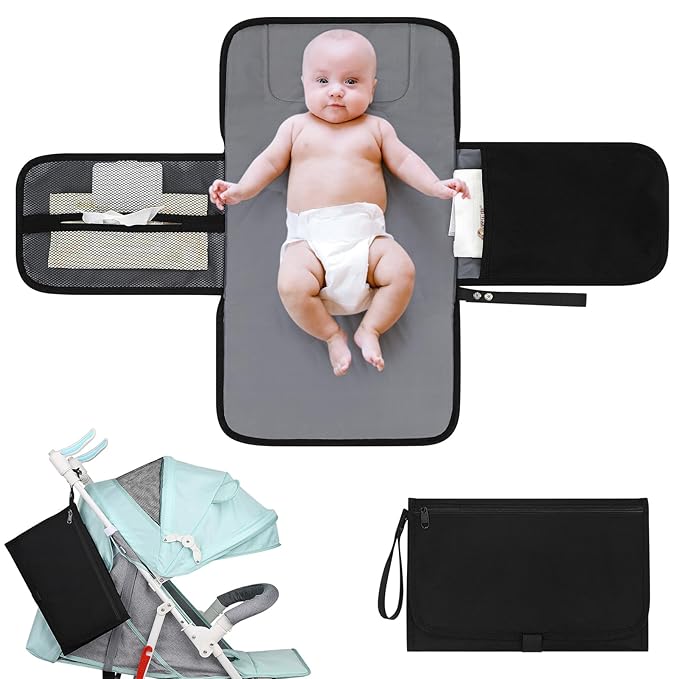 Accmor Portable Diaper Changing Pad, Waterproof Baby Changing Mat, Baby Diaper by Accmor
