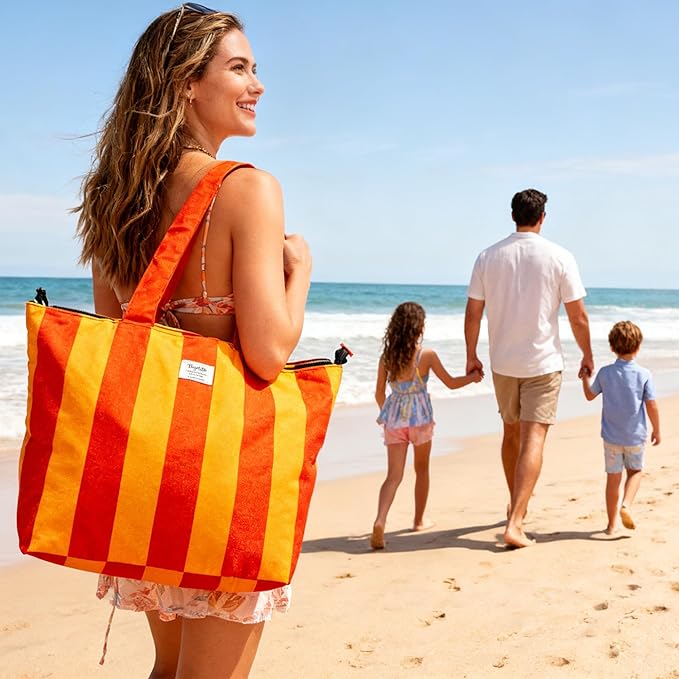 Beach Bags Waterproof Sandproof, XL Large Pool Tote Bag - Image 2