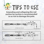 Kids Fishing Pole, Portable Telescopic Kids Fishing Poles - Image 7