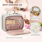Toiletry Bag for Women with Jewelry Organizer Compartment, Travel Makeup - Image 6