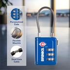 Brinks TSA Accepted Indicator Luggage Lock, New More Secure TSA008 Key - Image 4